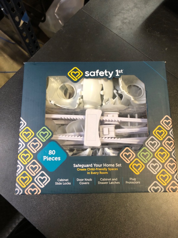 Photo 1 of Safety 1st Home Safeguarding and Childproofing Set (80 Pcs), White