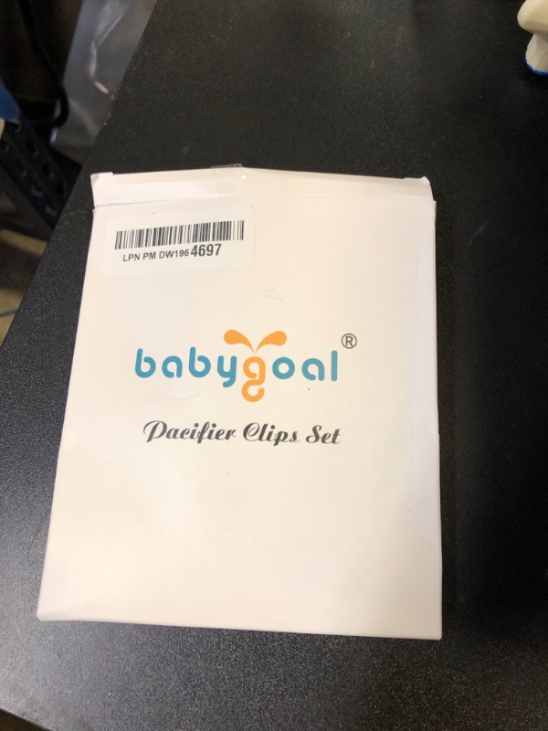 Photo 1 of Babygoal Rabbit Pacifier Clips, 6 Pack Binky Paci Holder and Leash for Boys and Girls Fits for Most Pacifier, Binkie Styles & Baby Teethers & Toys and Easter Gift 6PB03