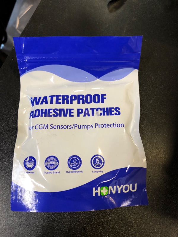 Photo 1 of HONYOU 60Pack Omnipod 5 Overpatches Waterproof & Sweatproof, Pod Pals Omni Pod 5 Adhesive Overlay Hypoallergenic & Latex Free Omnipod 5 Adhesive Patches, Transparent