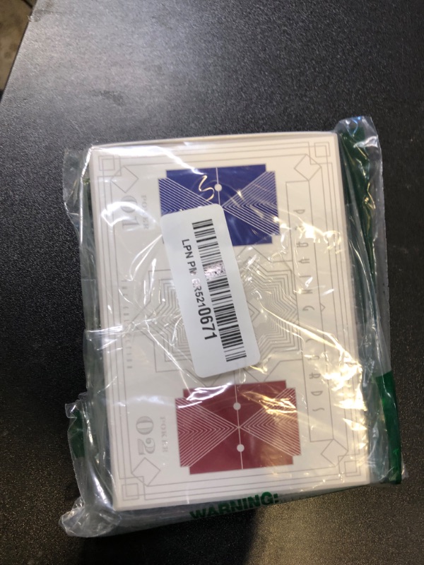Photo 1 of SLOWPLAY 100% Plastic Playing Cards, 2-Deck Poker Card Set, Jumbo Index, Poker Size, Superior Flexibility and Durability, Waterproof & Washable, Professional Playing Cards for Texas Hold’em Poker