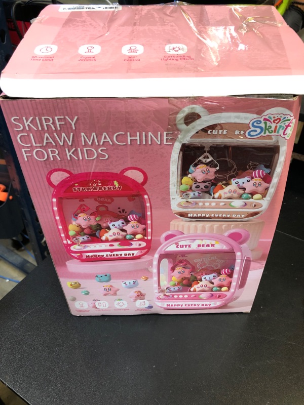 Photo 1 of Skirfy Claws Machines for Kids,Unicorns Toys for Age 6+,Kids Games Mini Vending Machines with Squishys Toy Candy Dispenser,Claws Game Machine,Birthday Gifts for Girls Age 8-12