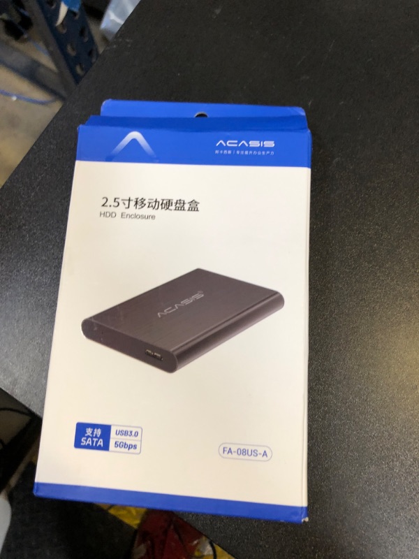 Photo 1 of ACASIS 500GB USB3.0 2.5" Portable External Hard Drive for Desktop Laptop HDD Hard Disk (500GB, Black)