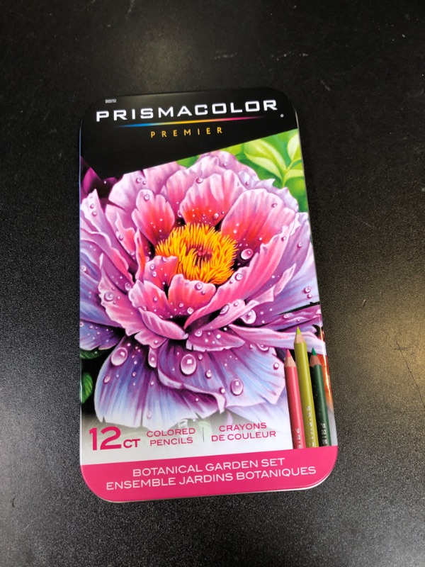 Photo 1 of Prismacolor Premier Colored Pencils Soft Core Botanical Garden Set Adult Coloring 12 Count