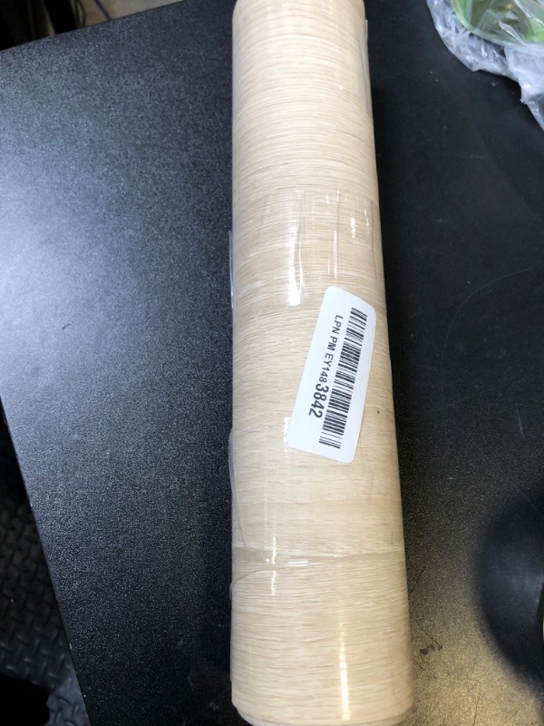 Photo 1 of CRE8TIVE Beige Wood Contact Paper Peel and Stick Wood Wallpaper for Bedroom 12"x354" Removable Adhesive Natural Wood Look Contact Paper Waterproof Vinyl Wrap for Furniture Cabinets Countertops Shelves