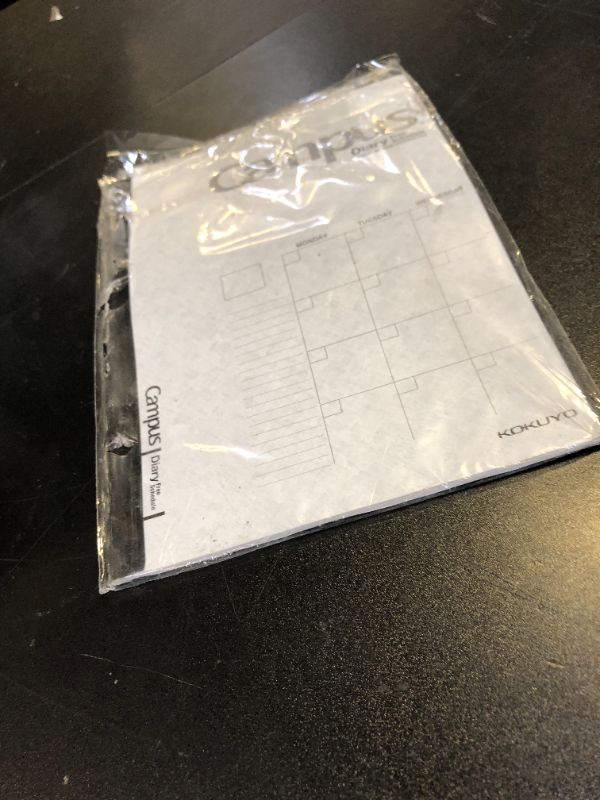 Photo 1 of KOKUYO campus type A5 diary free two-CF103 (japan import)