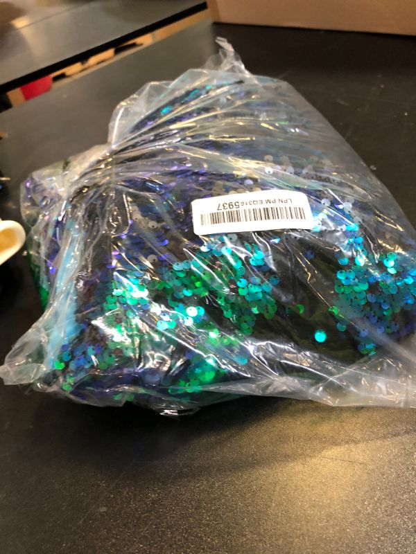 Photo 1 of Weighted Lap Pad for Kids 5lbs, 21"x18" Weighted Blanket for Kids, Sequin Lap Pad, Sensory Blanket for Home and Travel, Fun Interactive Sequin Sensory Stimulation to Encourage Focus and Attention