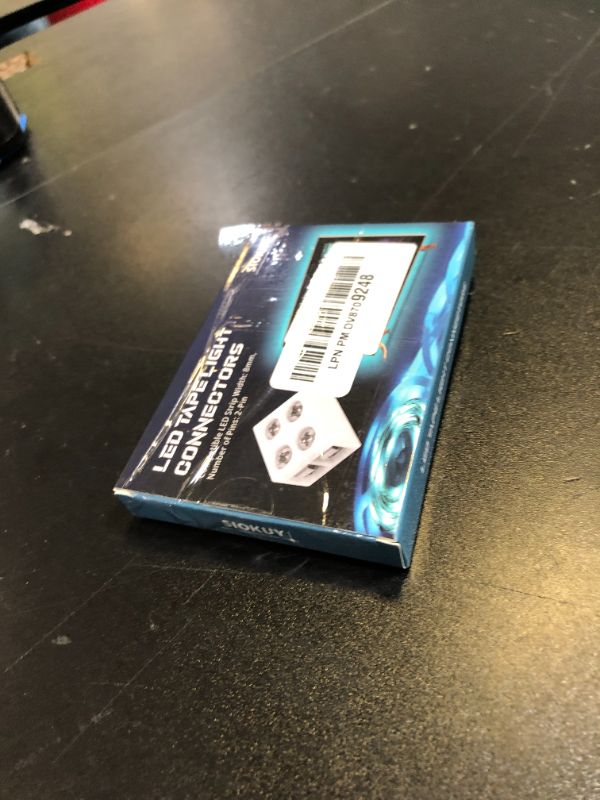 Photo 1 of 20 PCS 2-Pin 8mm Solderless LED Strip Connectors, Reliable and Easy-to-Install, Solidly Connected LED Light Connectors
