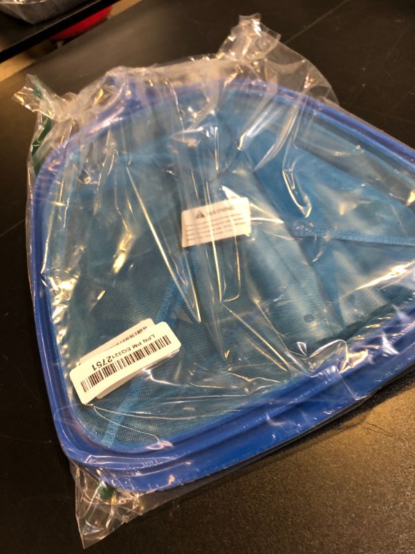 Photo 1 of Tavaleu Pool Skimmer Net Deep Pool Leaf Net with Reinforced Frame Large Capacity Rake for Cleaning, Debris Pickup Removal