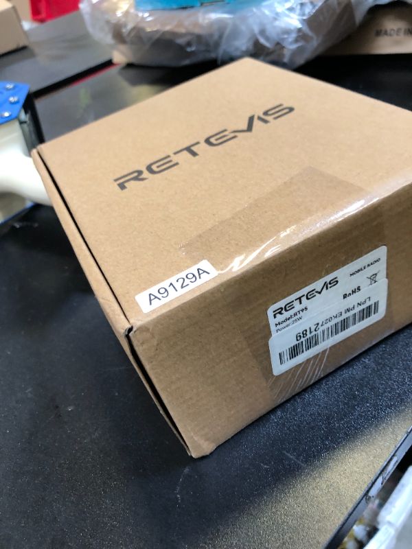 Photo 1 of Retevis RT95 Mobile Ham Radio, Dual Band Mobile Radio, Chirp, Dual Speaker, Rotatable LCD Display, 2m 70cm Ham Radio Base Station, Mobile Transceiver with Cable
