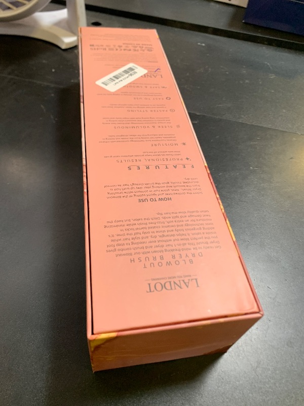 Photo 1 of Hot Air Hair Blow Dryer Brush - 3 in 1 Negative Ionic Hairdryer Blowout Brush for Drying Straightening Volumizing - 60mm Oval Barrel fit All Hair Types - Salon Style, Smooth, Frizz-Free Results
