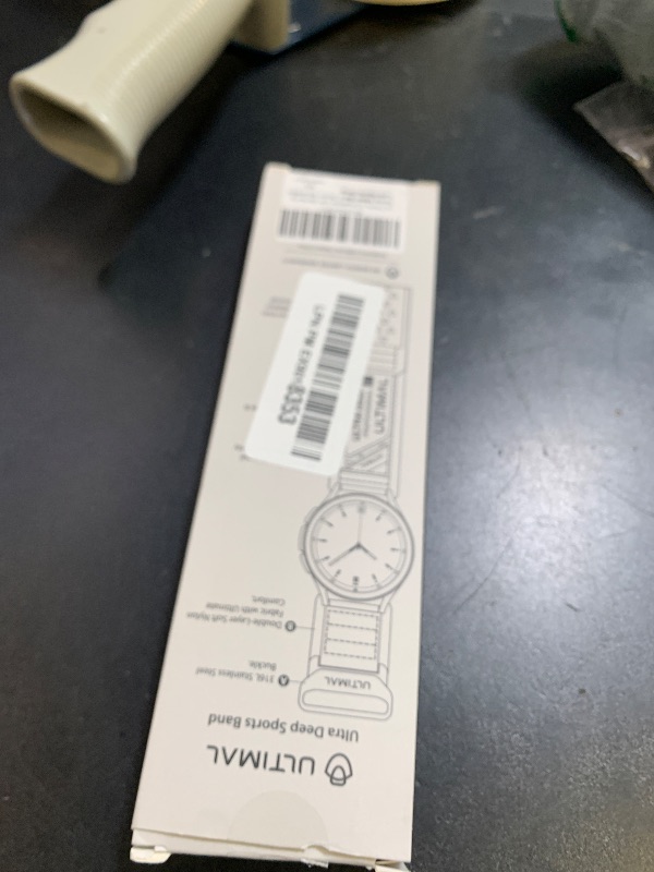 Photo 1 of Compatible with Samsung Galaxy Watch 7 6 5 4 FE 40mm 44mm/6 Classic 43mm 47mm/5 Pro 45mm/4 Classic 42mm 46mm, 20mm Nylon Adjustable Sports Strap for Men Women (ORANGE, L)