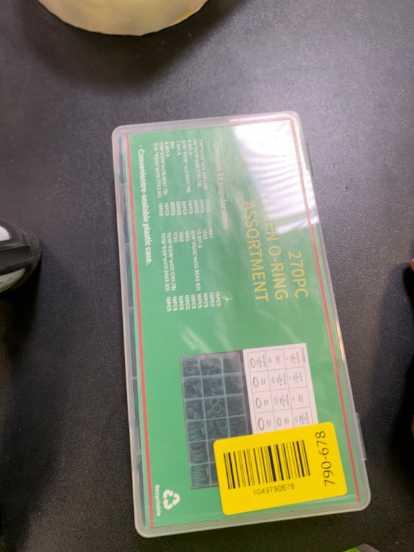 Photo 1 of UBOG 270 Pieces Rubber O Ring Set, Air Conditioning & Plumbing Seals, Car Accessories & Repair Kit