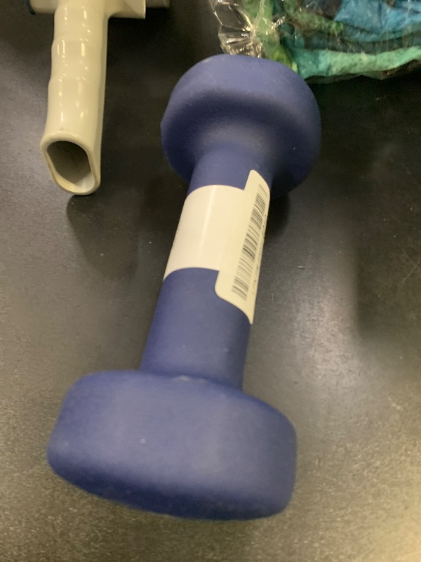 Photo 1 of Marcy Neoprene Dumbbell, Single Piece, 5-lb, Indigo Blue
