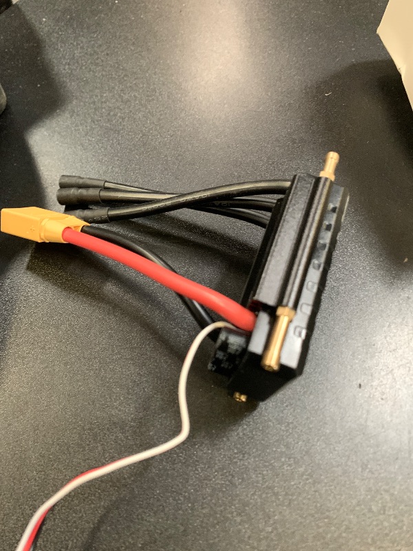Photo 1 of FLYCOLOR 150A ESC 2-6S Waterproof Brushless Electronic Speed Controller with 5.5V/5A BEC and XT90 6.0mm Banana Head Connector for Model Ship RC Boat