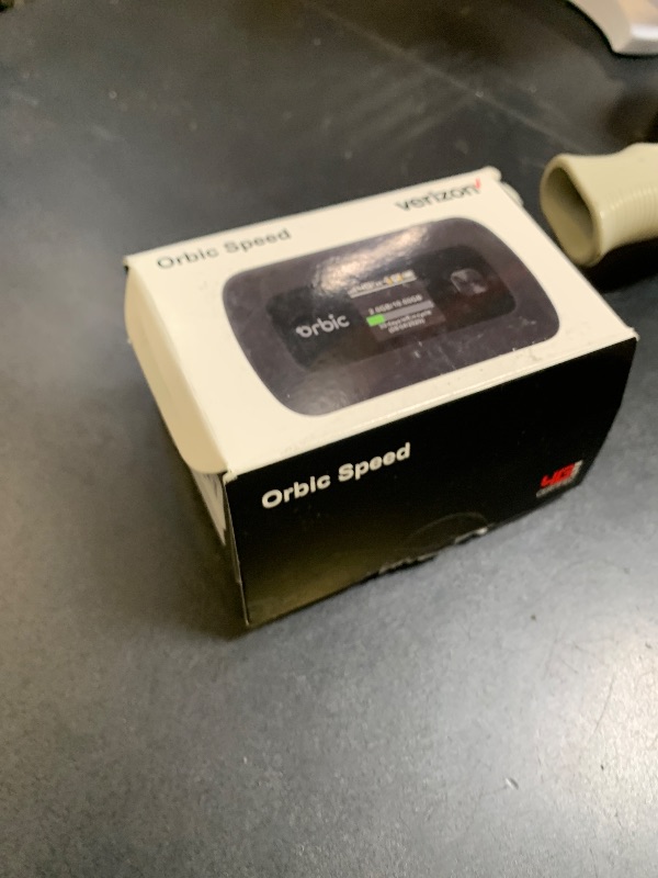 Photo 1 of Orbic Verizon Speed Mobile Hotspot | 4G LTE |Connect up to 10 Wi-Fi Enabled Devices | Up to 12 hrs of Usage time |Up to 5 Days of Stand-by time | Great for Remote Workers