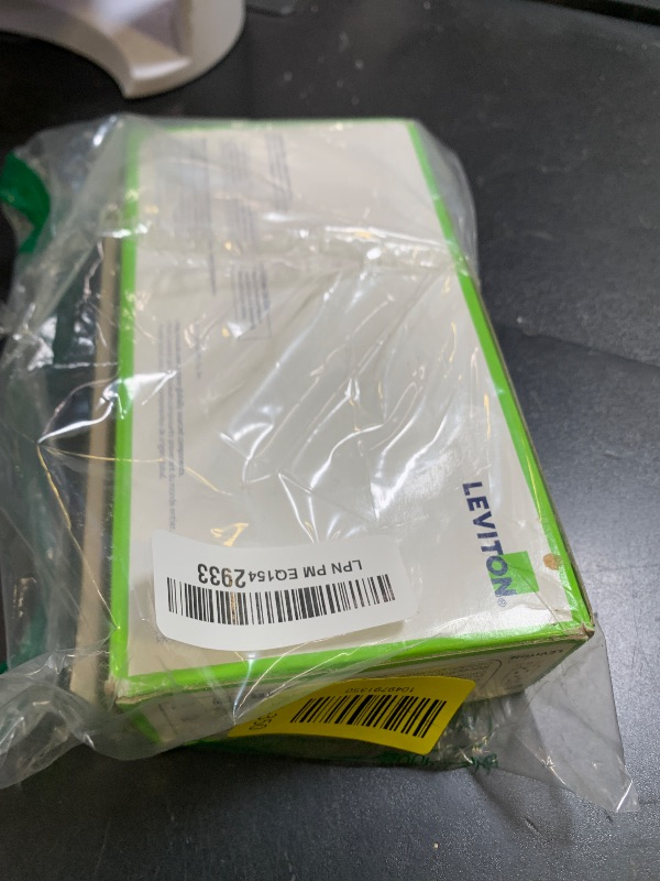 Photo 1 of Leviton 15 Amp Decora Tamper-Resistant Duplex Electrical Wall Outlet, 10 Pack, T5325-WMP, White