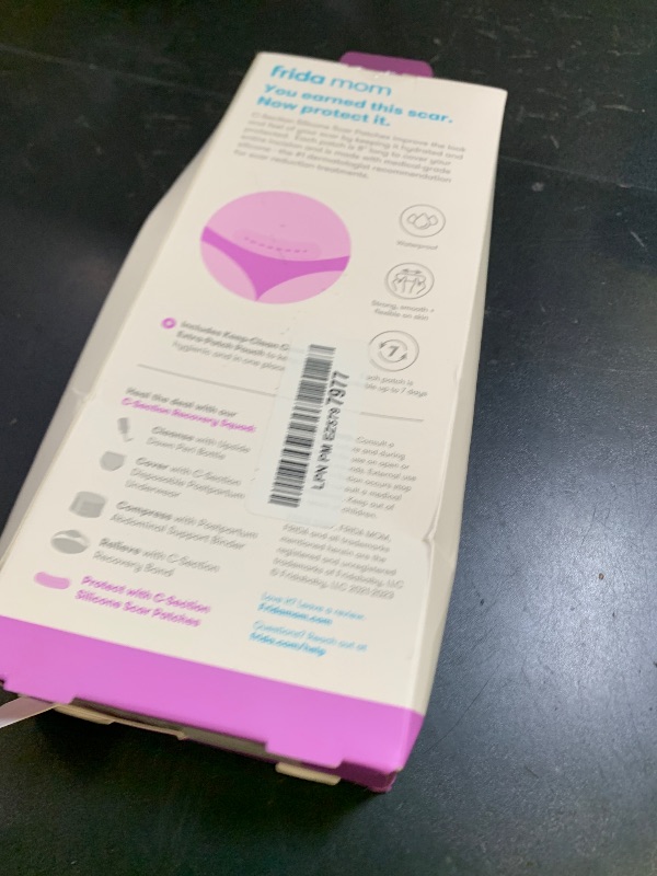Photo 1 of Frida Mom C-Section Silicone Strips, C-Section Recovery Must Have Scar Patches, Reusable Medical Grade Treatment for Keloid Scars, Includes Case & Pouch