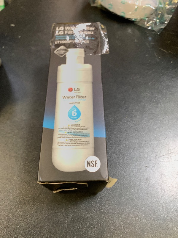 Photo 1 of LG LT1000P - 6 Month / 200 Gallon Capacity Replacement Refrigerator Water Filter (NSF42, NSF53, and NSF401) ADQ74793501, ADQ75795105, AGF80300704, or AGF80300705 White