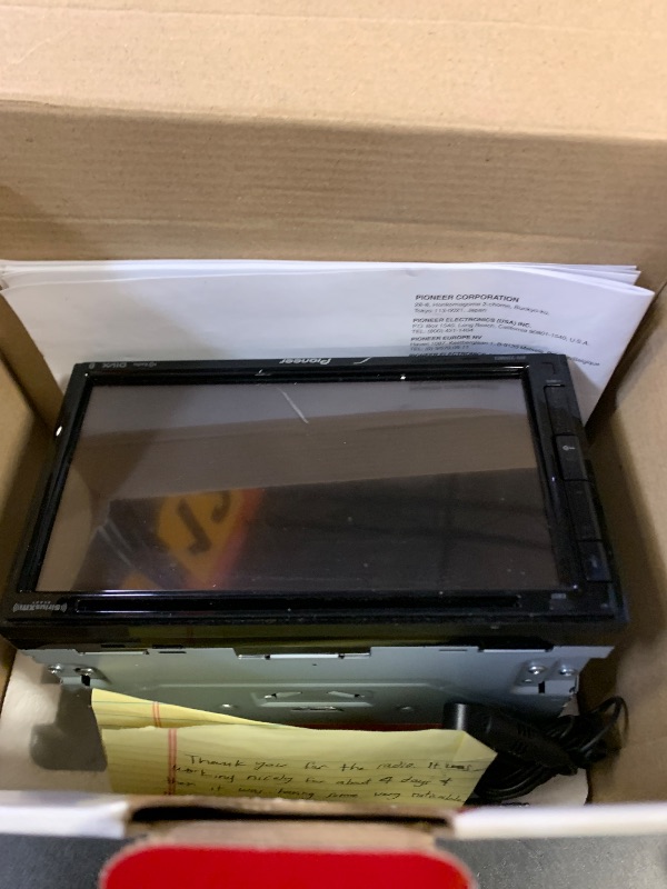 Photo 1 of Pioneer AVH-2550NEX 6.8" Capacitive Touchscreen, Double Din – Wired Apple CarPlay & Android Auto, Bluetooth, Backup Camera, SiriusXM, HD Radio, FLAC, Hi-Volt RCA