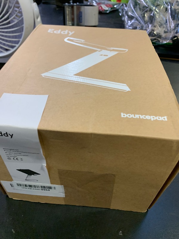 Photo 1 of Bouncepad Eddy Tablet & iPad POS Stand | iPad Stand for Business | Compatible with Most 7-13" Tablets | Strong Aluminium iPad Kiosk Stand | iPad Table Mount Tablet Kiosk | iPad Register Stand | White