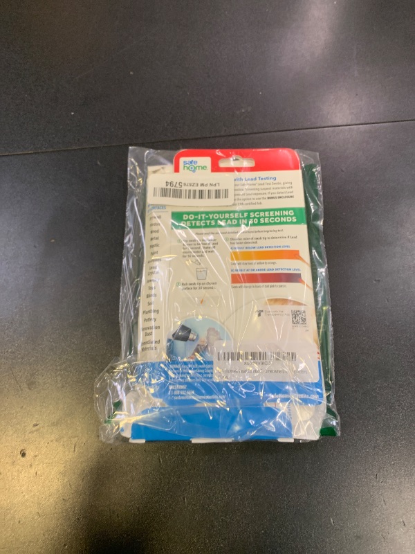 Photo 1 of Safe Home® Lead Combo Test Kit – 10 DIY Swabs + Optional Testing at our EPA Certified Lab – Detect Lead on Solid Surfaces – Made in the USA for Homeowners & Contractors – (1 Pack)