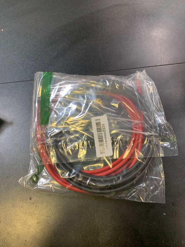 Photo 1 of ECO-WORTHY 10FT 10AWG Solar Extension Cable 30A/1000V DC, IP67 Waterproof with Compatible Quick Connectors (Red+Black) for Solar Panels, Controllers, Off-Grid Systems