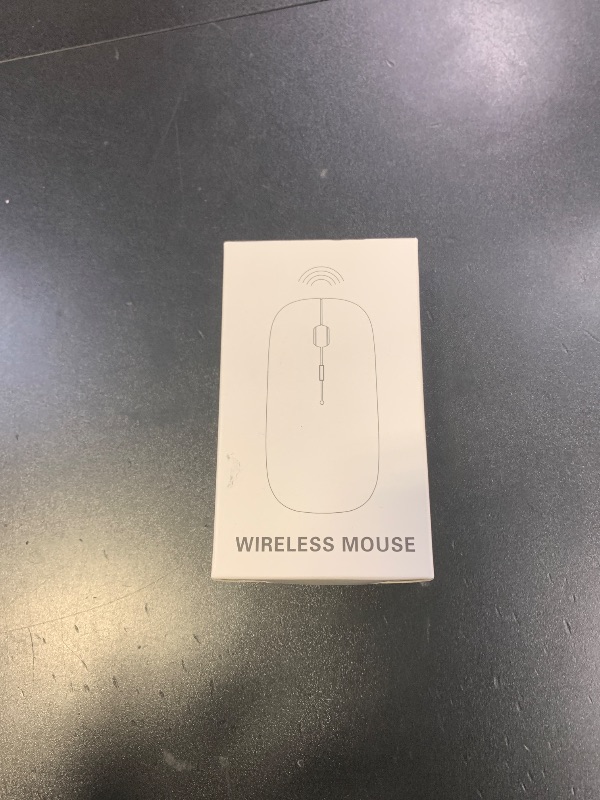 Photo 1 of Bluetooth Wireless Mouse for MacBook Air Mac Pro Laptop Computer iPad Pad PC Laser Optical Rechargeable Mini Slim Silent Mouse Widely Used Desktop Hp iMac (Black)