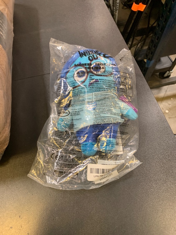 Photo 1 of Inside Out 2 Talk It Out Small Plush - Sadness, Kids Toys for Ages 3 Up by Just Play