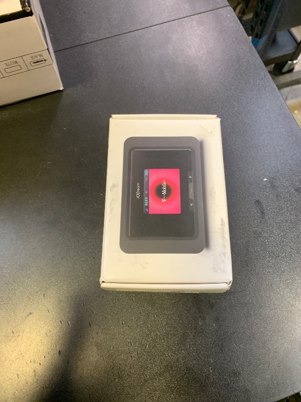 Photo 1 of Franklin Wireless JEXtream RG2100 (T-Mobile) 5G WiFi 6 Mobile Hotspot Router - Black (Renewed)