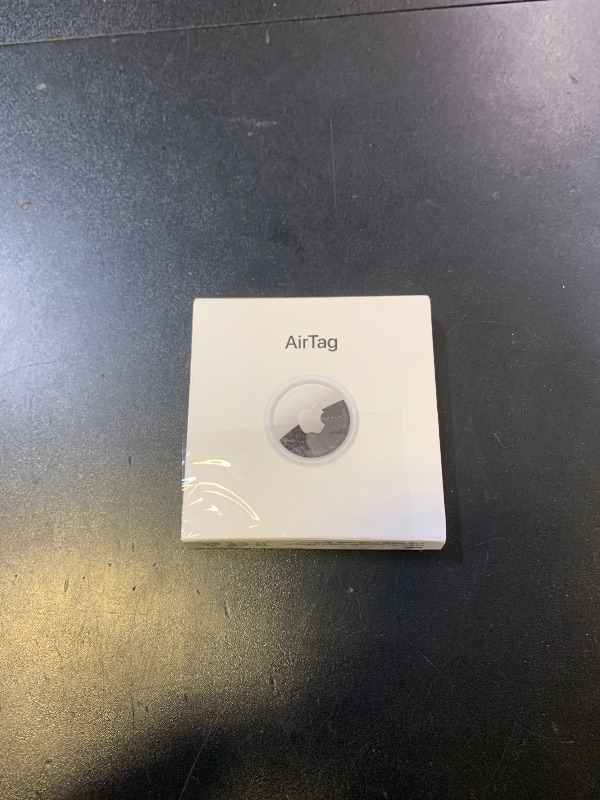Photo 1 of Apple AirTag. Keep Track of and find Your Keys, Wallet, Luggage, Backpack, and More. Simple one-tap Set up with iPhone or iPad