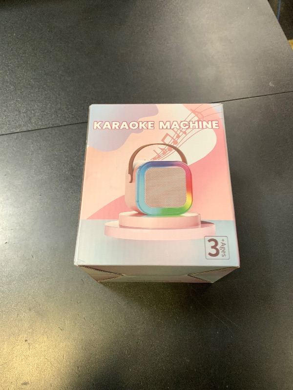 Photo 1 of Mini Karaoke Machine for Kids Adults, Portable Bluetooth Speaker with 2 Wireless Karaoke Microphones,2025 TOP Birthday Gifts Toys for Boys 3,4, 5, 6, 7, 8+Years Old Toddler Karaoke Player