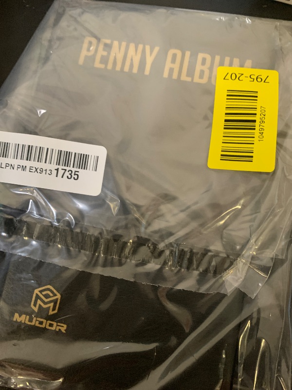 Photo 1 of MUDOR Pressed Penny Collecting Book Album, Holds 160 Coins, Collector's Pressed Penny Holder Collection Book