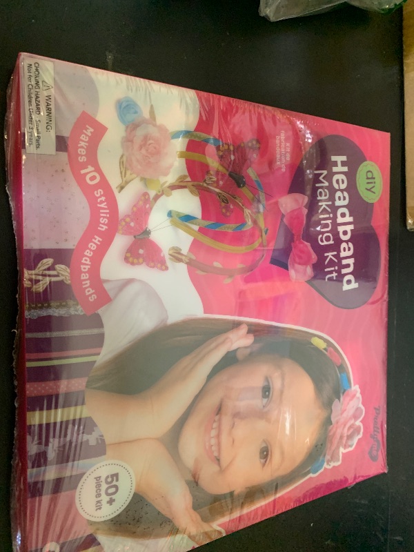 Photo 1 of Pretty Me Headband Making Kit for Girls - Arts & Crafts Gift - Make Your Own Fashion Headbands for Kids - DIY Hair Accessories Set - Gift for Ages 5-12 Year Old Girl - Little Kids Art & Craft Gifts