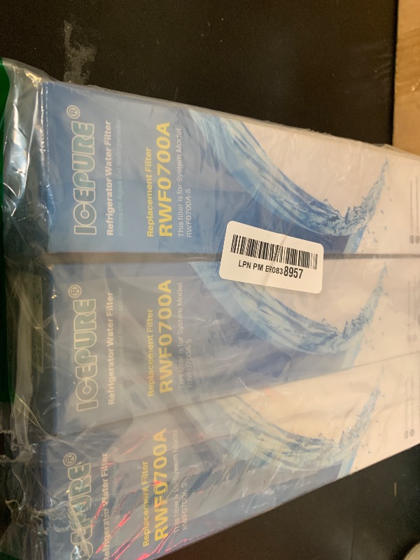 Photo 1 of ICEPURE DA29-00020B Replacement for Samsung Water Filter HAF-CIN/EXP HAF-CIN DA29-00020B-1 RF28HMEDBSR RF263BEAESR RS25J500DSR RF263TEAESG RWF0700A HDX FMS-2 DA97-08006A-1 RF4287HARS RF28HFEDBSR 3PACK