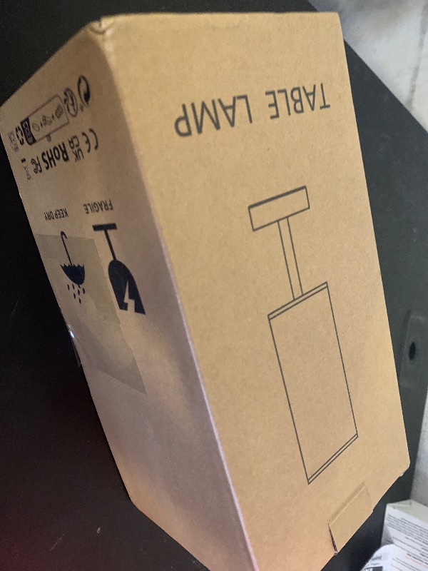 Photo 1 of ?Upgraded?Bedside Table Lamp Touch Control, with USB C+A Charging Ports & Dual AC Outlets, 3-Way Nightstand Lamp for Bedroom with LampShade Living Room Office(LED Dimmable Bulb Included)