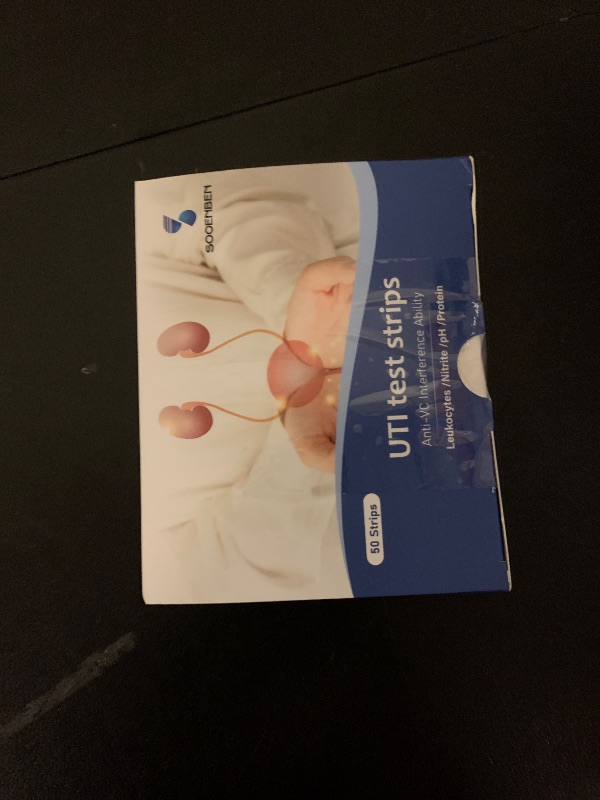 Photo 1 of 4-in-1 UTI Test Strips, 50ct Full Panel Urinary Tract Infection Test Kit at Home for Women Men Kids, Urinalysis Leukocytes, Nitrites, PH, Protein Urine Strip for UTI and Bladder, 50 Strips 50 Cups