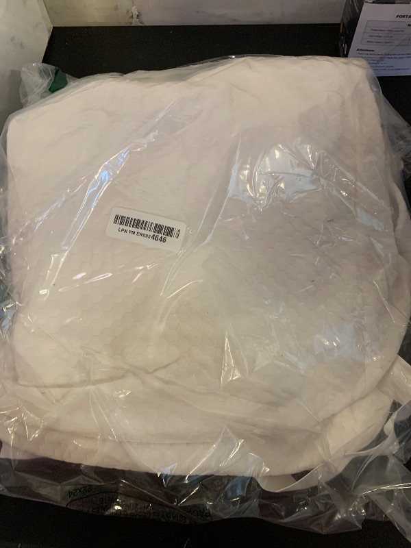 Photo 1 of Moonsea Mattress Topper Cover (Cover Only) Twin Size, 3-4 Inch Zippered Viscose Made from Bamboo Cover for Latex Mattress Topper, Removable Memory Foam Mattress Topper Cover with Straps