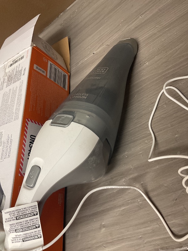 Photo 1 of BLACK+DECKER dustbuster QuickClean Cordless Handheld Vacuum, Car Vacuum Portable (HNVC215B10)