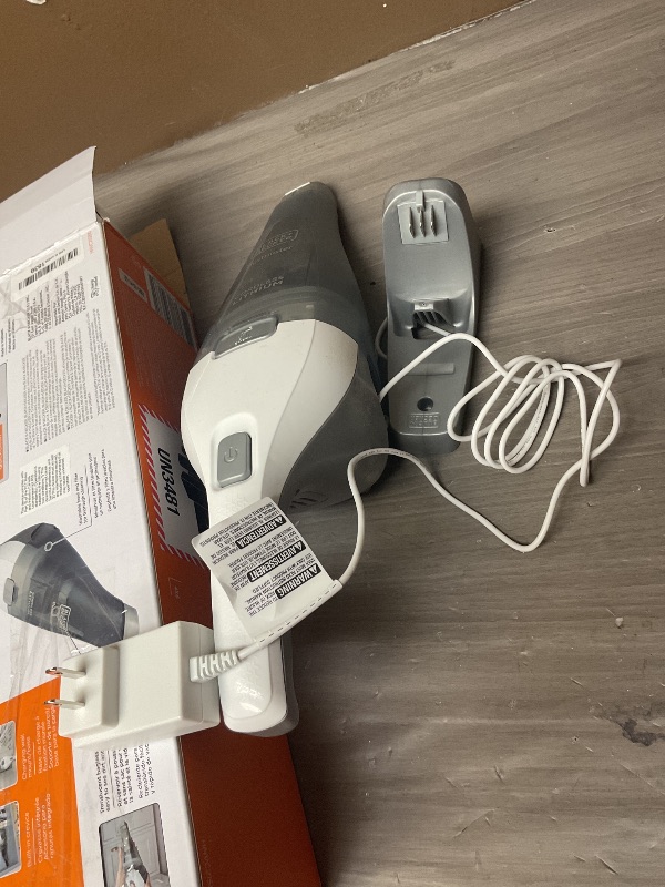 Photo 1 of BLACK+DECKER dustbuster QuickClean Cordless Handheld Vacuum, Car Vacuum Portable (HNVC215B10)