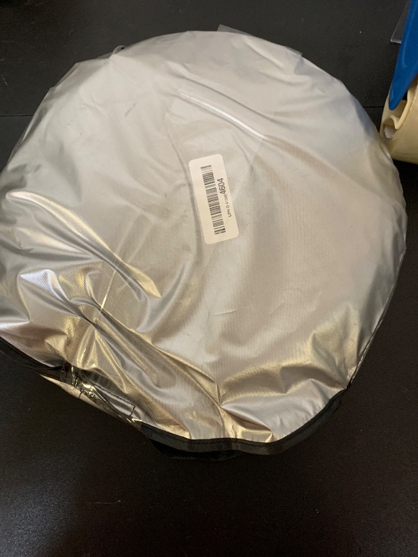 Photo 1 of BASENOR 2017-2026 Tesla Model 3 Model Y Windshield Sunshade, Folding Front Window Sun Shade Full Cover, Heat UV Protection Visor Accessories (Fit Model 3 Highland & 2025 2026 Model Y Juniper)