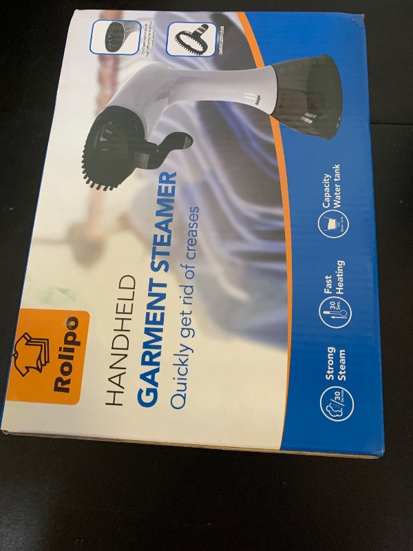 Photo 1 of Rolipo Steamer for Clothes 1350W, Clothes Steamer for Home, Office, Travel, Upgraded 400ML Large Capacity Water Tank, Wrinkle Remover