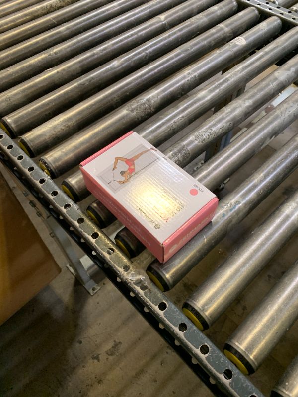 Photo 1 of 10-Loop Yoga Strap with Door Anchor – Stretch Strap for Flexibility, Deep Stretching, and Improved Balance – Perfect Yoga Accessory for All Fitness Levels (Pink)