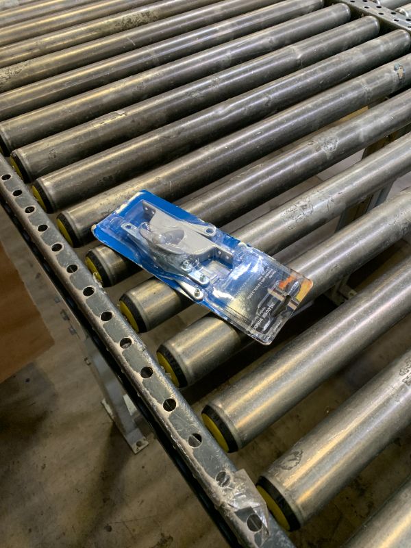 Photo 1 of Prime-Line H 3557 Jalousie Operator, Reversible, With Three Link Arms, Aluminum Finish (Single Pack)