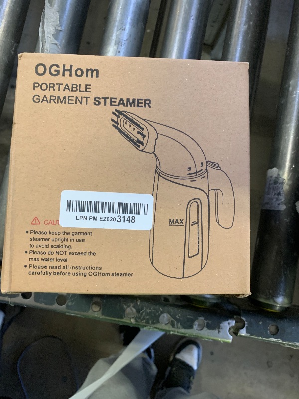 Photo 1 of OGHom Steamer for Clothes, Handheld Clothing Steamer for Garment, 240ml Big Capacity 700W Portable Travel Steam Iron (Blue)