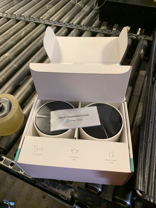 Photo 1 of TP-Link Deco X55 AX3000 WiFi 6 Mesh System - Covers up to 4500 Sq.Ft, Replaces Wireless Router and Extender, 3 Gigabit Ports per Unit, Supports Ethernet Backhaul, Deco X55(2-Pack)