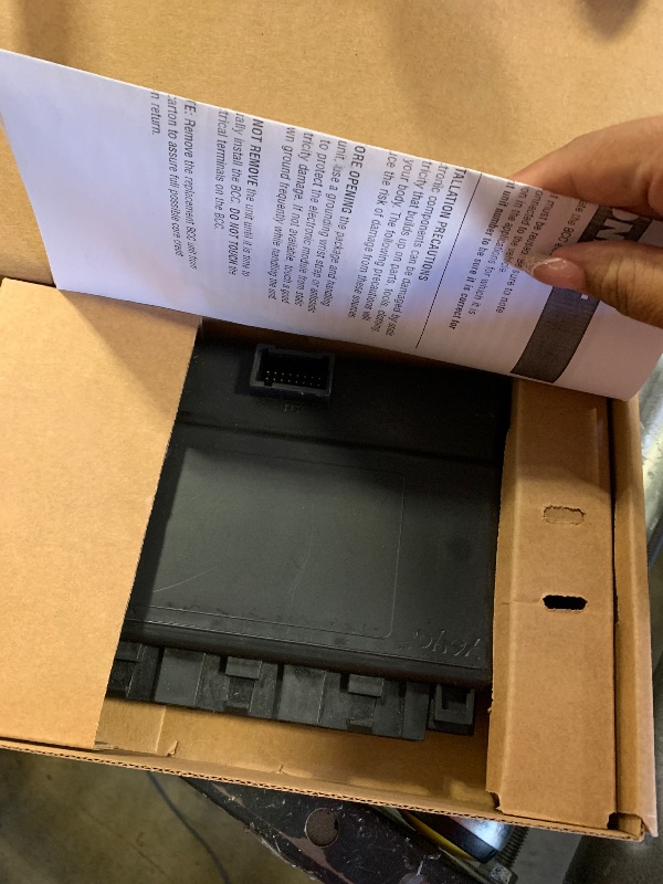 Photo 1 of Cardone 73-7690F Remanufactured Body Control Computer, OE Replacement for Cadillac, Chevrolet, GMC, Hummer, See Detail