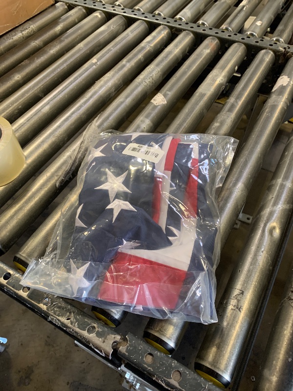 Photo 1 of American Flags for Outside - 4x6 USA Flag With Embroidered Stars & Sewn Stripes – Heavy Duty UV Treated Polyester (Tougher Than Nylon), 70% More Fade Resistant