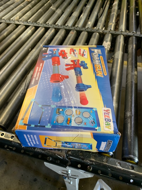 Photo 1 of YEEBAY Shooting Game Toy for Age 6, 7, 8,9,10+ Years Old Kids, Boys - 2pk Air Guns & Shooting Target & 24 Foam Balls - Ideal Gift - Compatible with Toy Guns