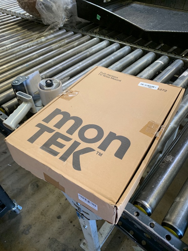 Photo 1 of monTEK Full Motion TV Wall Mount for 37-84 Inch TVs, TV Mount Bracket with Articulating Arms, Tool-Free Tilt & Swivel, Extension, Max VESA 600x400mm, Fits 12“/16" Wood Studs, Up to 110lbs, 4X Tested