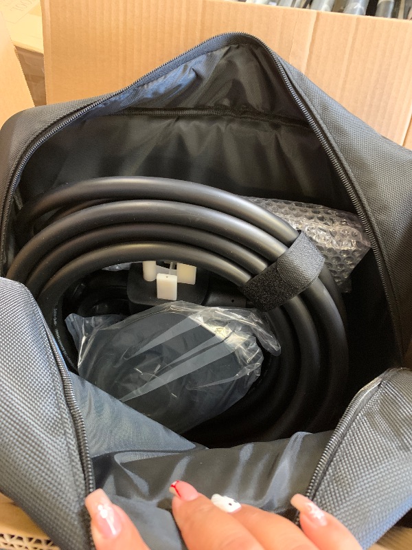 Photo 1 of AIMILER Level 2 Electric Vehicle (EV) Charger(WIFI APP/Plug-play), 32A, 25ft Cable ETL Certified, 220V-240V NEMA 14-50P Plug EVSE w/ J1772 Connector, Portable EV Car Charging Stations for Home Level 2